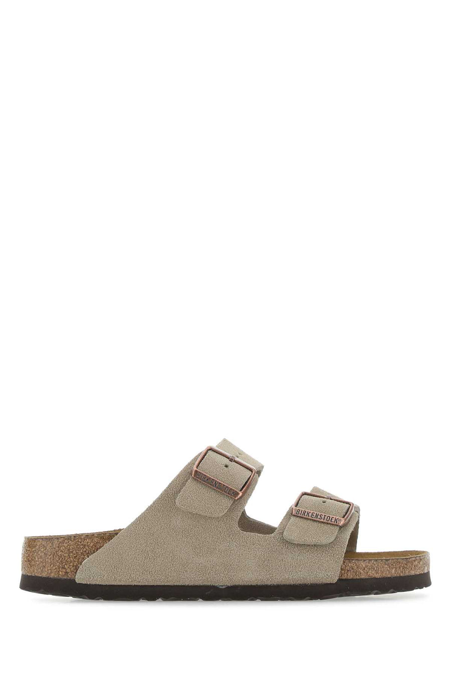Sand Leather Arizona Slippers Taupe