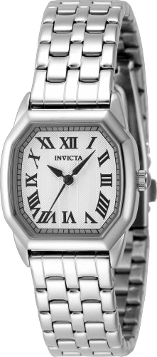 Invicta Stainless steel case and bracelet watch in silver