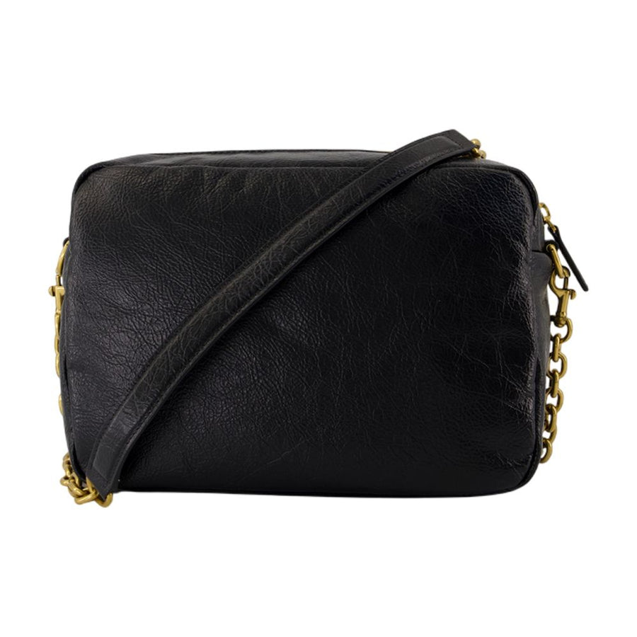 Balenciaga Calfskin shoulder bag in black