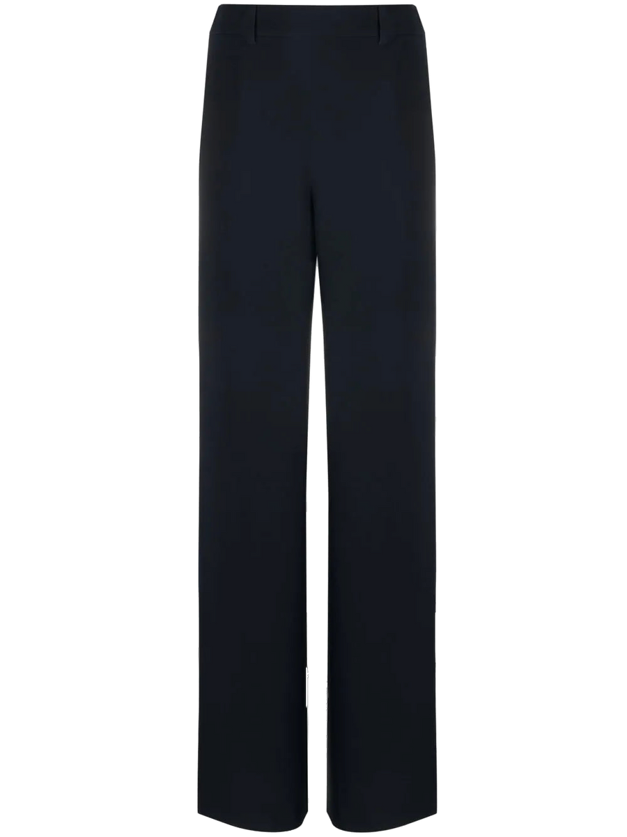 Valentino silk blend trousers in navy