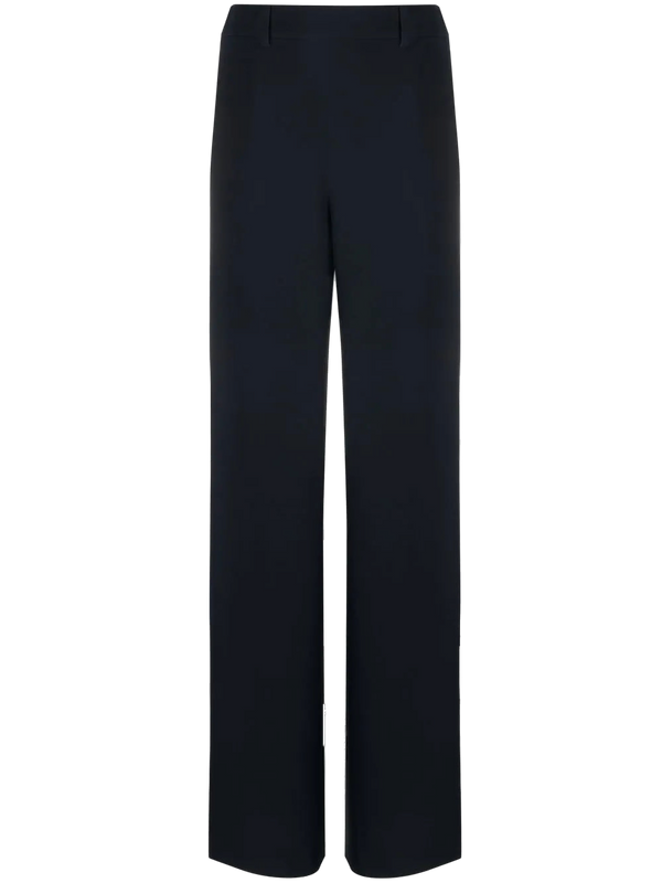 Valentino silk blend trousers in navy