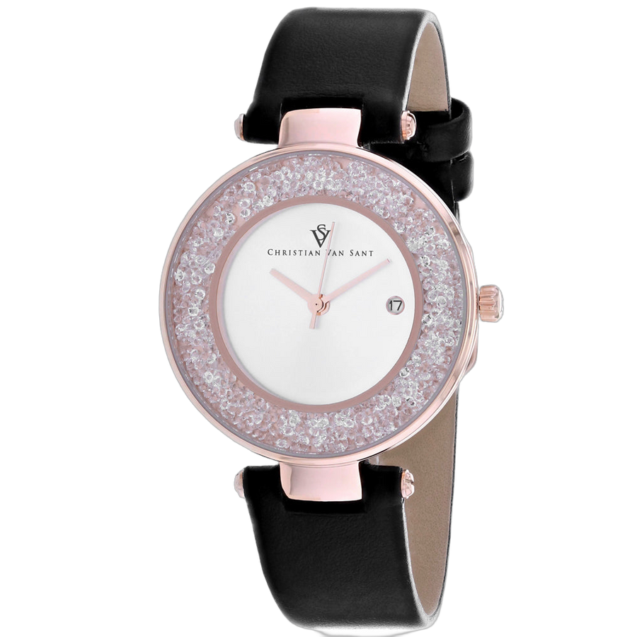 Christian Van Sant Stainless steel case watch in rose gold