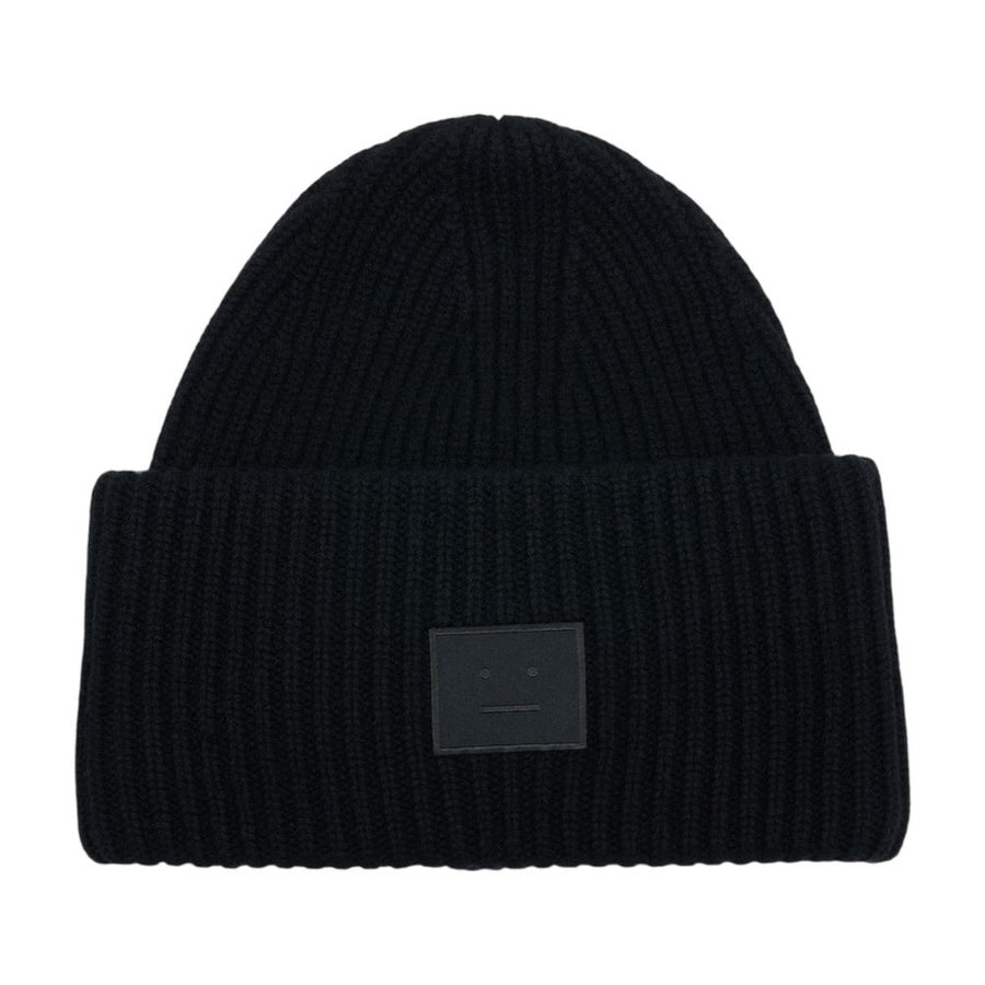 Acne Studios C40448-900 Wool beanie in black