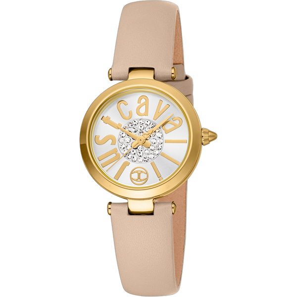 Just Cavalli Stainless steel case watch in silver