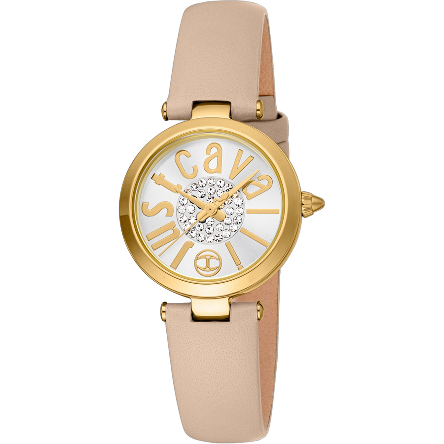Just Cavalli Stainless steel case watch in silver