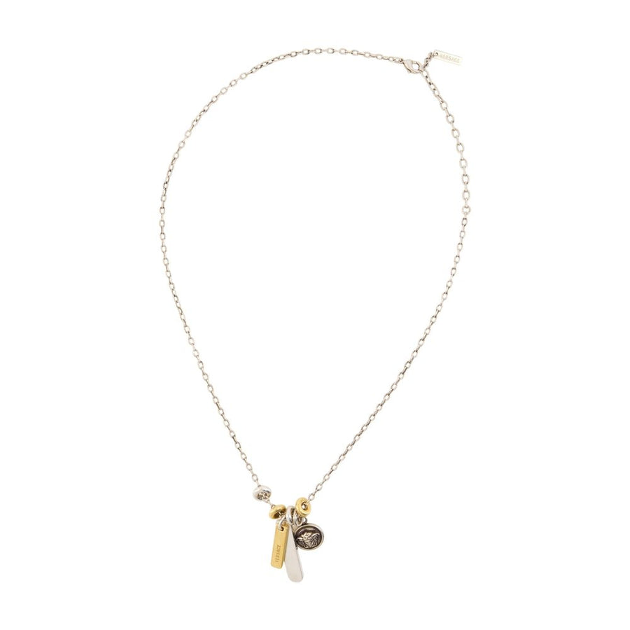 Versace metal necklace in gold