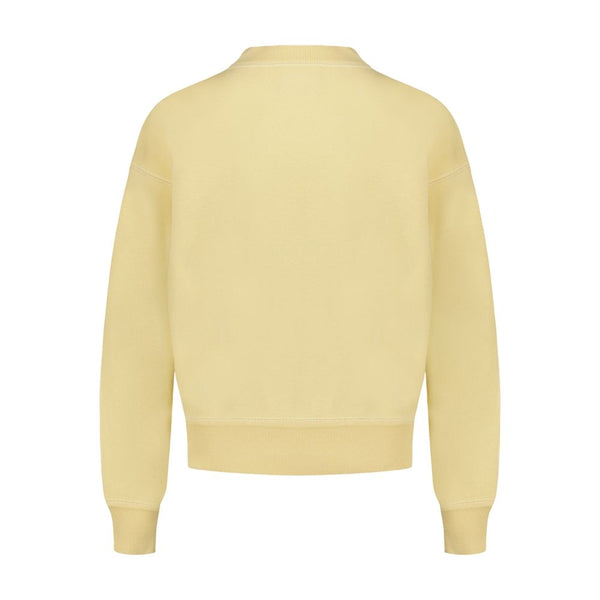 Isabel Marant Cotton sweatshirt in yellow