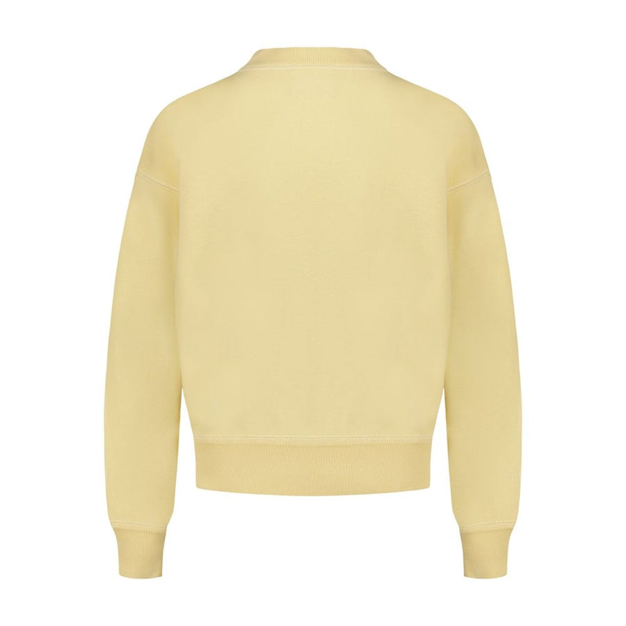 Isabel Marant Cotton sweatshirt in yellow