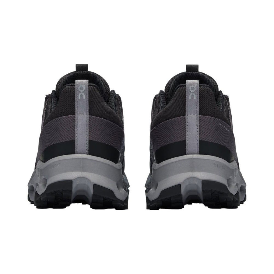 On Textile upper sneaker in black