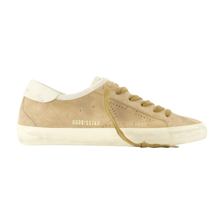 Golden Goose Deluxe Brand Calfskin sneaker in beige