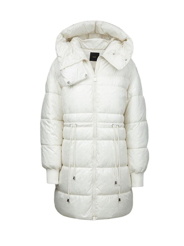 Pinko 100% Polyester down jacket in beige