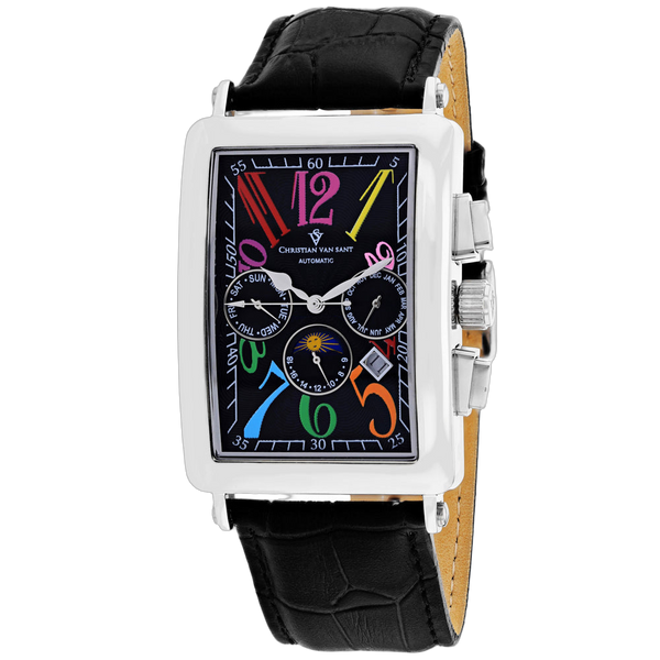 Christian Van Sant watch in black