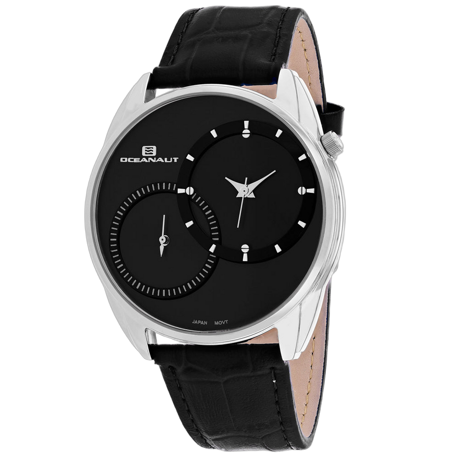 Oceanaut watch in black