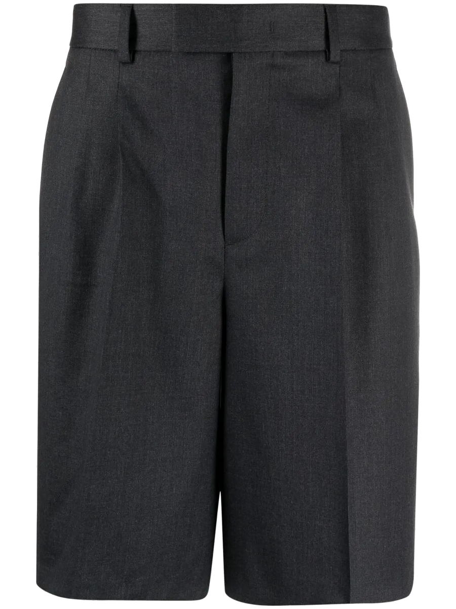 Valentino Cotton shorts in gray