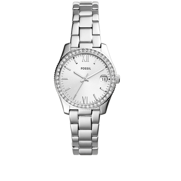 Fossil watch in silver