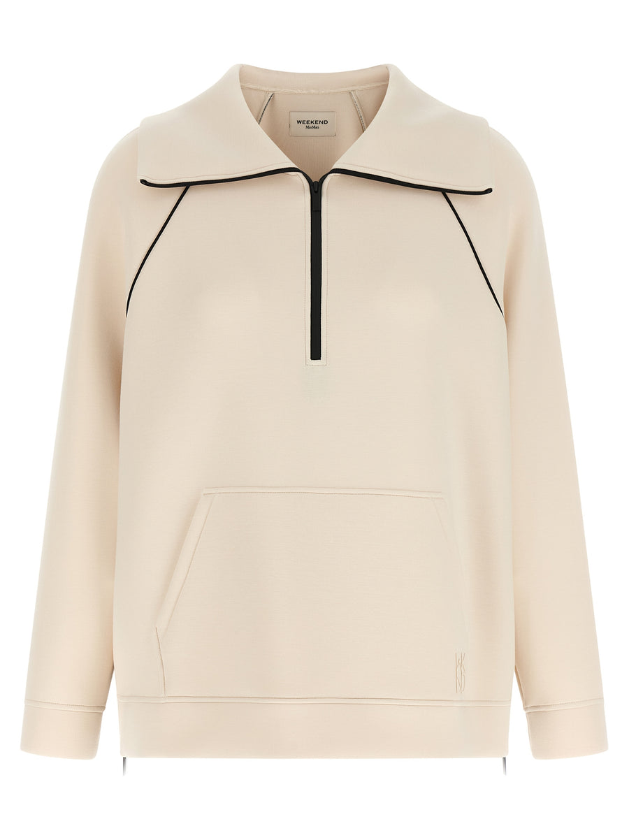 Beige Mohair Sweatshirt Clothing