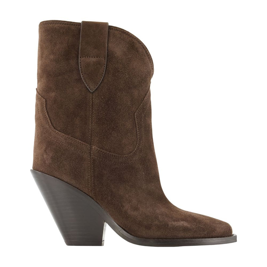 Isabel Marant calfskin boot in brown