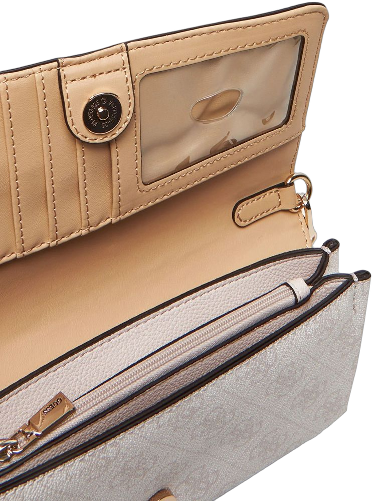 Guess 100% Polyurethane crossbody bag in beige