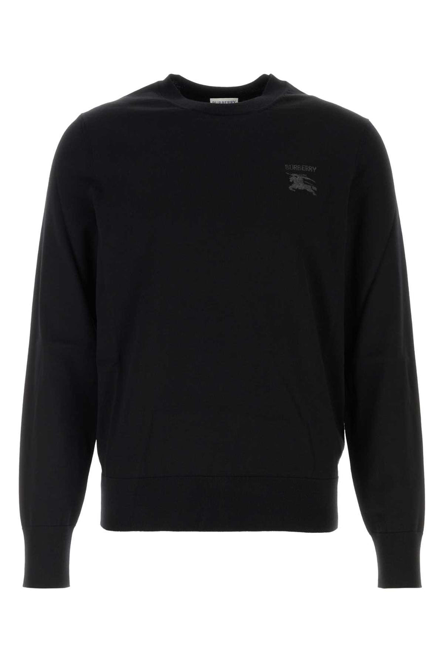 Black Wool Sweater Exterior: Maglieria