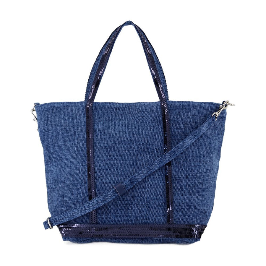 Vanessa Bruno Linen tote bag in blue