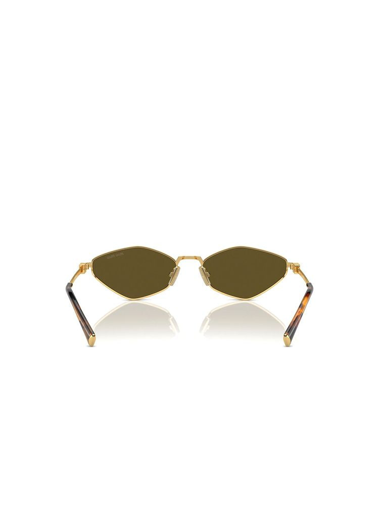 Miu Miu Sole sunglasses in gold