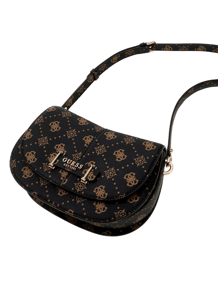 Guess 100% Polyurethane shoulder bag in black