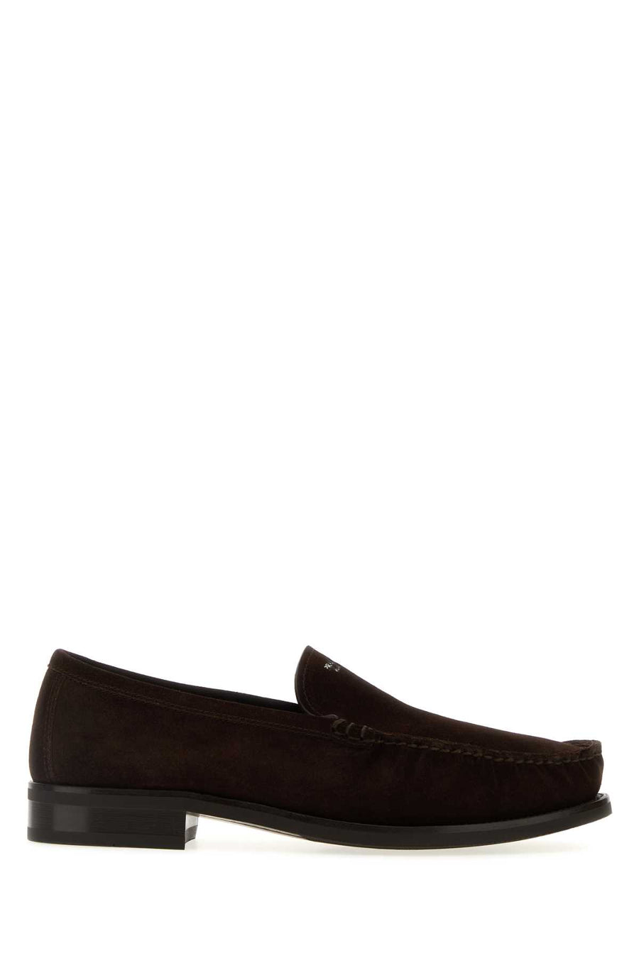 Prada 100% Calf Leather loafer in brown
