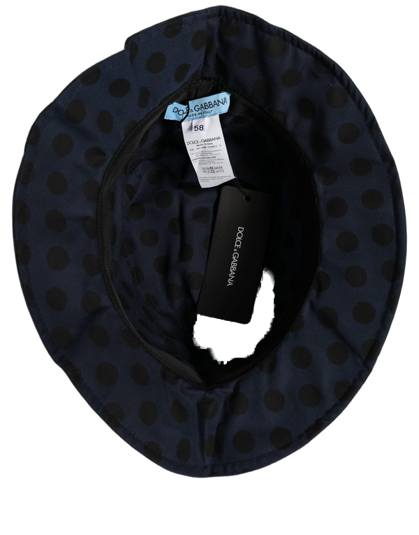 Dolce & Gabbana HAT10018 100% Cotton bucket hat in navy