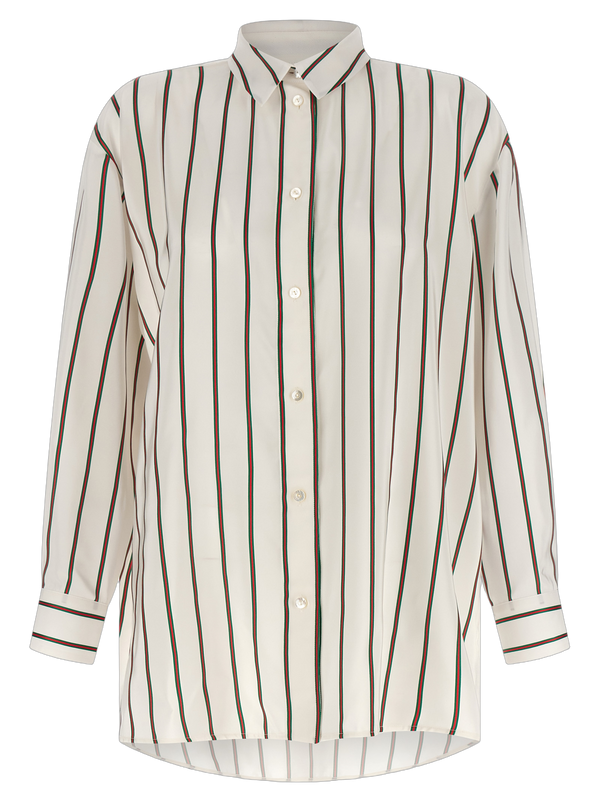 Gucci 100% Silk blouse in white