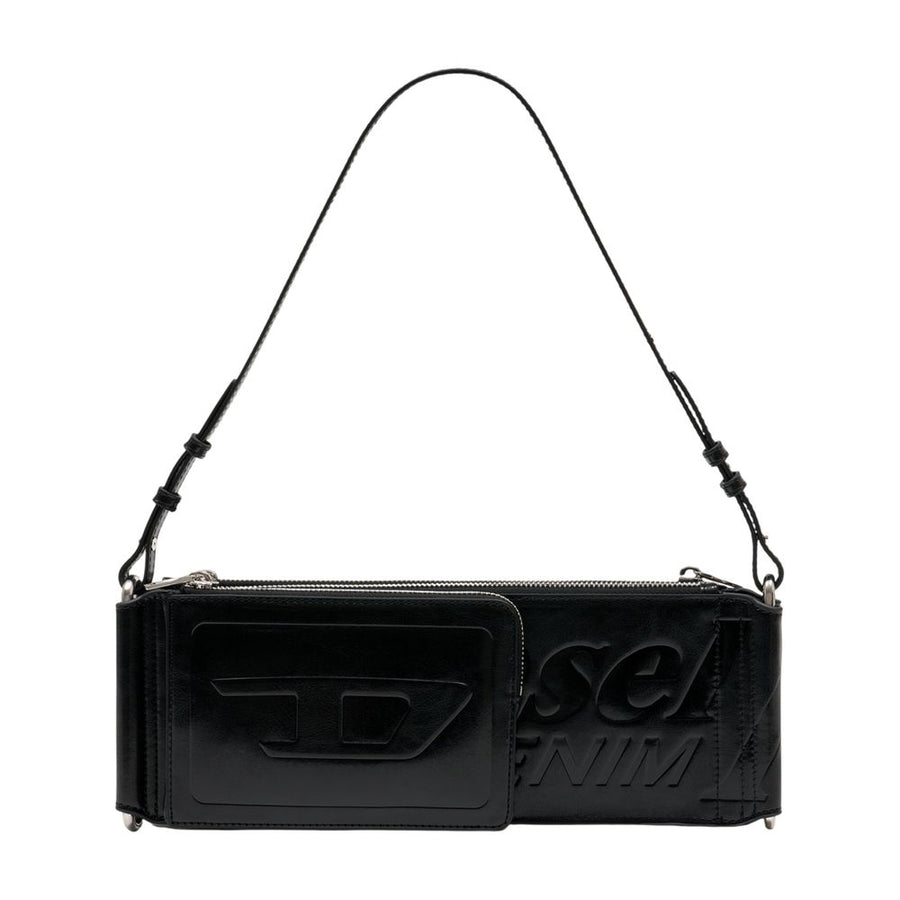 Diesel Synthetic shoulder bag in black