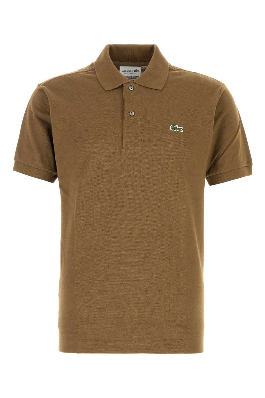 Biscuit Piquet Polo Shirt Cookie Exterior: Cotton