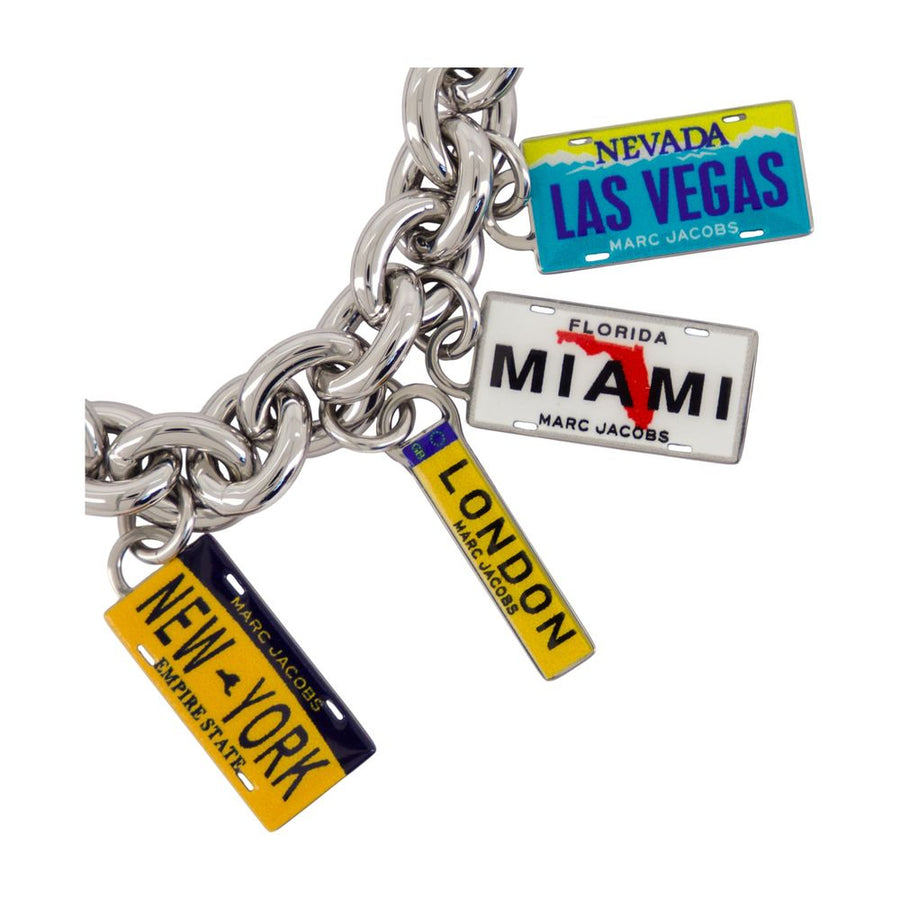 State Plate Charm Bracelet - Marc Jacobs Metal Silver Jewelry-watches / Bracelets