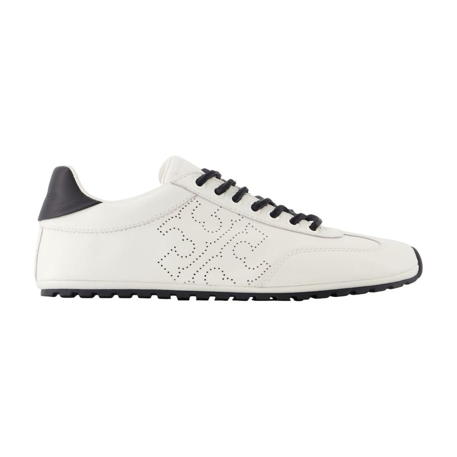 Tory Burch Lambskin sneaker in white