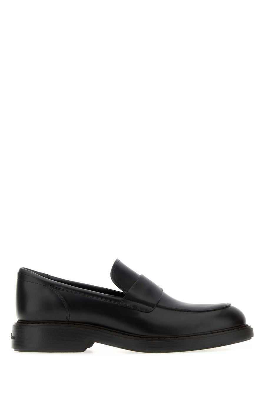 Black Leather H704 Loafers Nero Sneaker