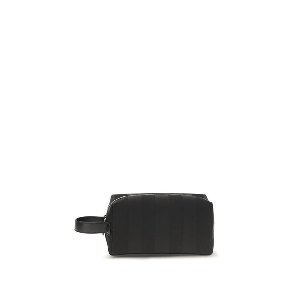Fendi 82% Polyamide wallet in beige