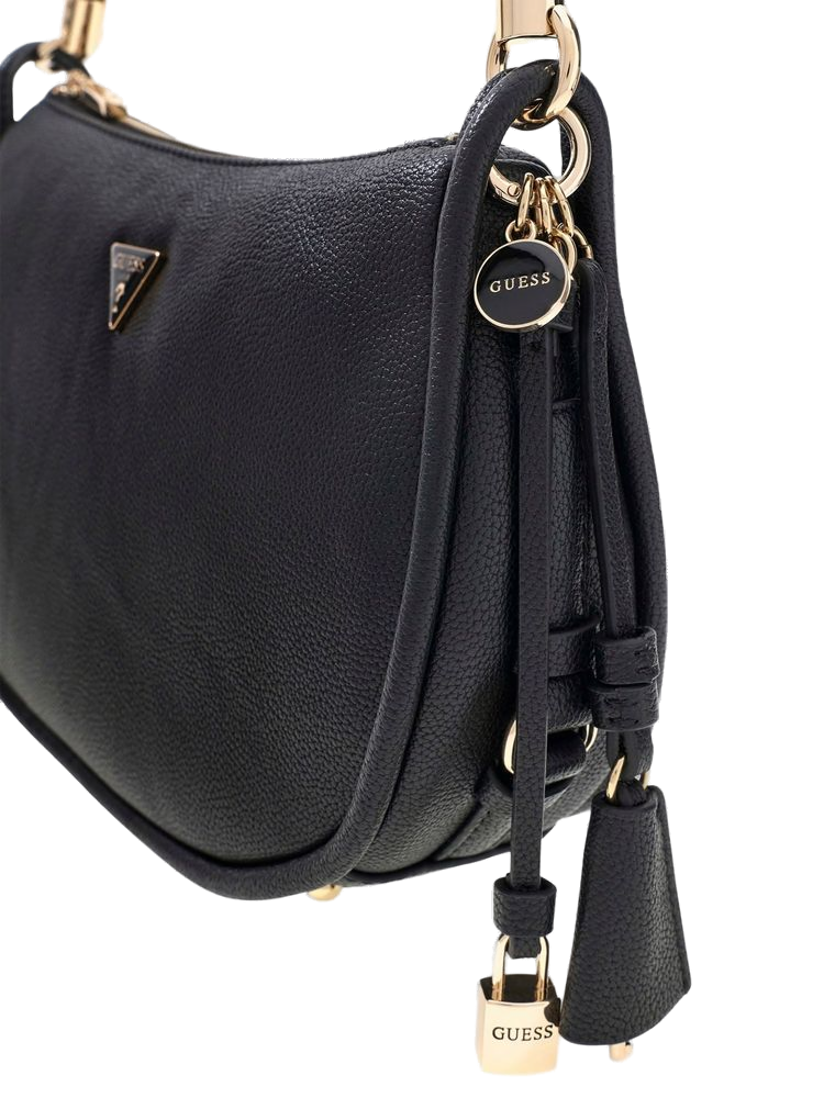 Guess 100% Polyurethane shoulder bag in black
