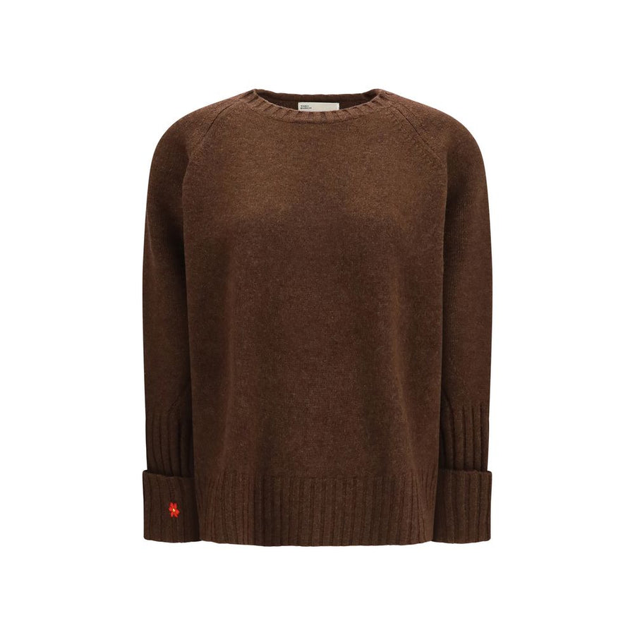 Brown Wool Oves Aries Sweatshirt Clothing