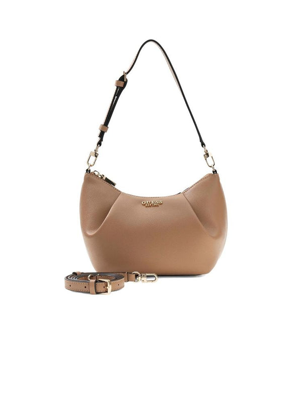 Guess 100% Polyurethane shoulder bag in beige