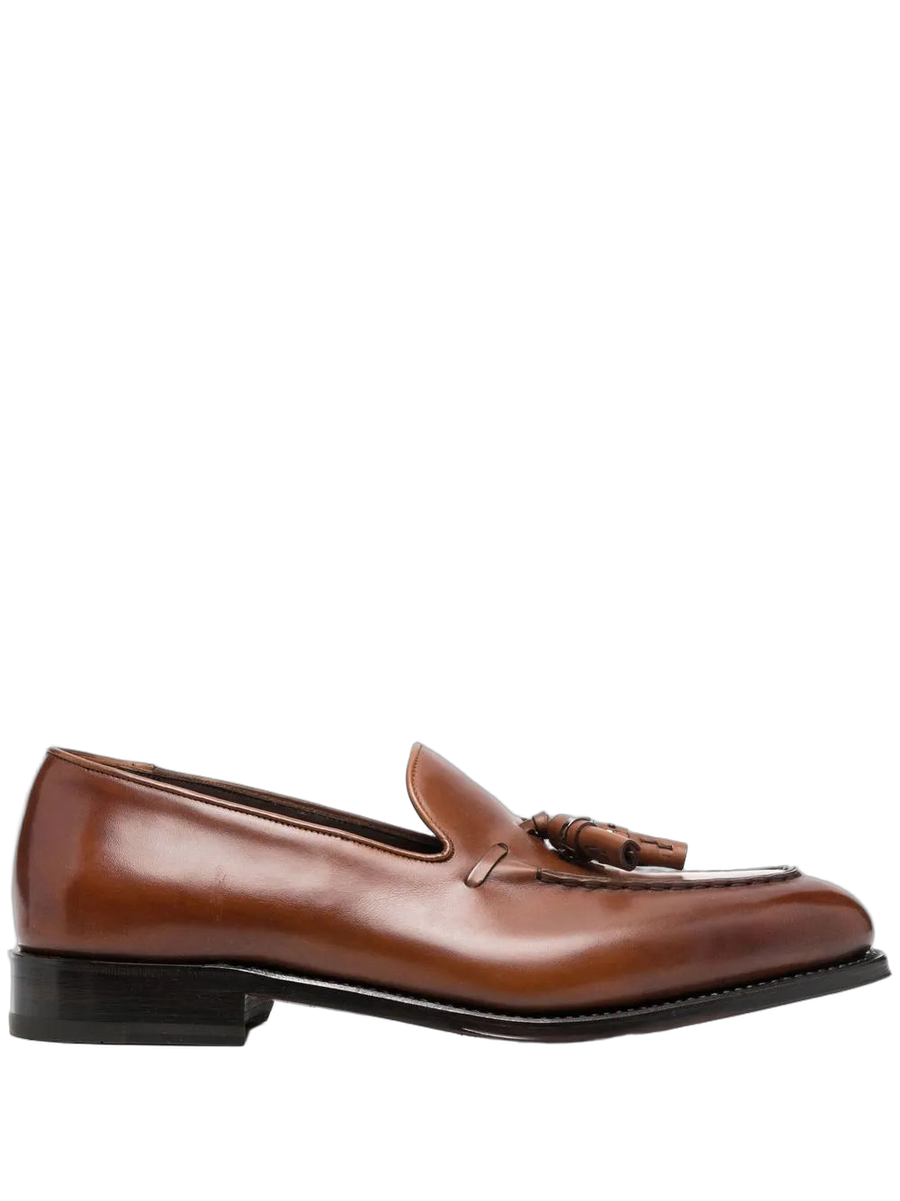Ferragamo Leather loafer in brown