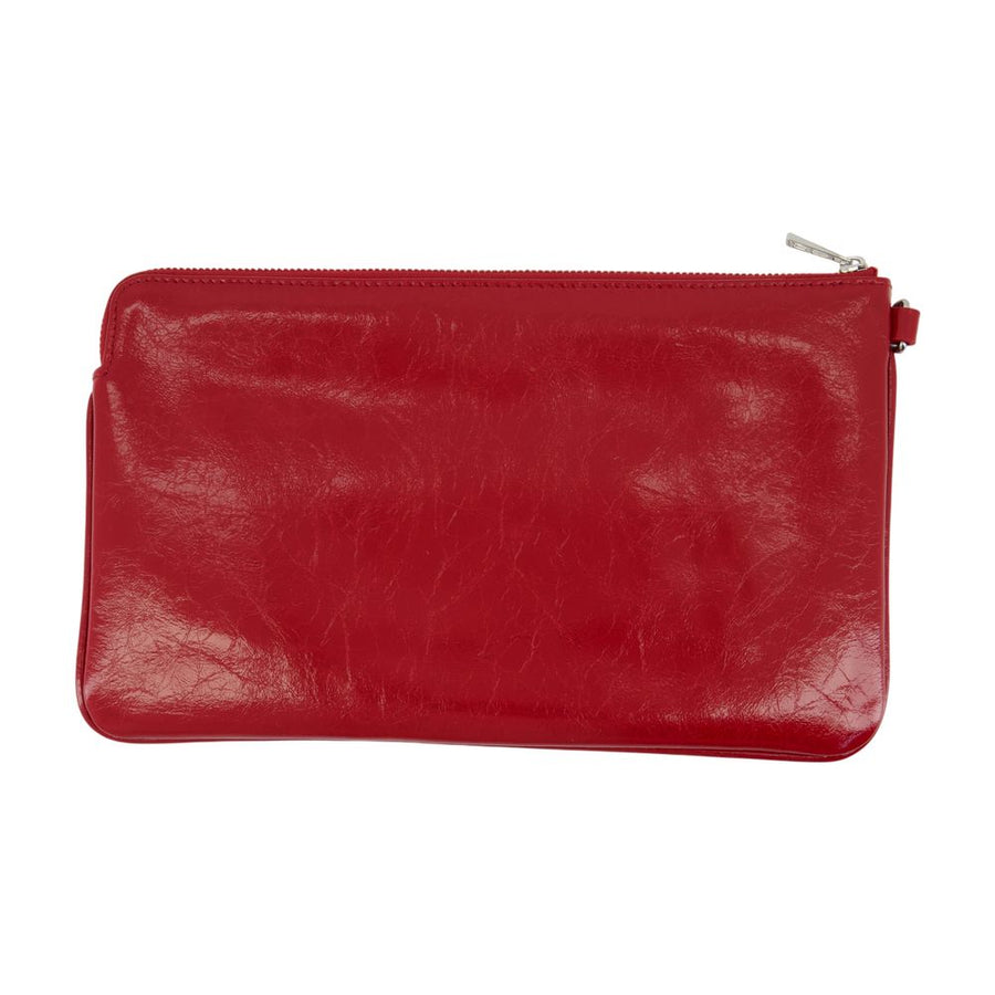 Zadig & Voltaire calfskin wallet in red