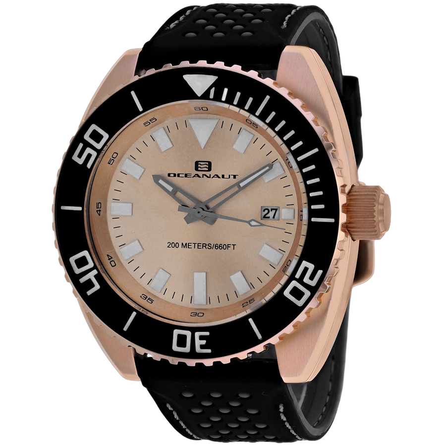 Oceanaut Stainless steel case watch in rose gold