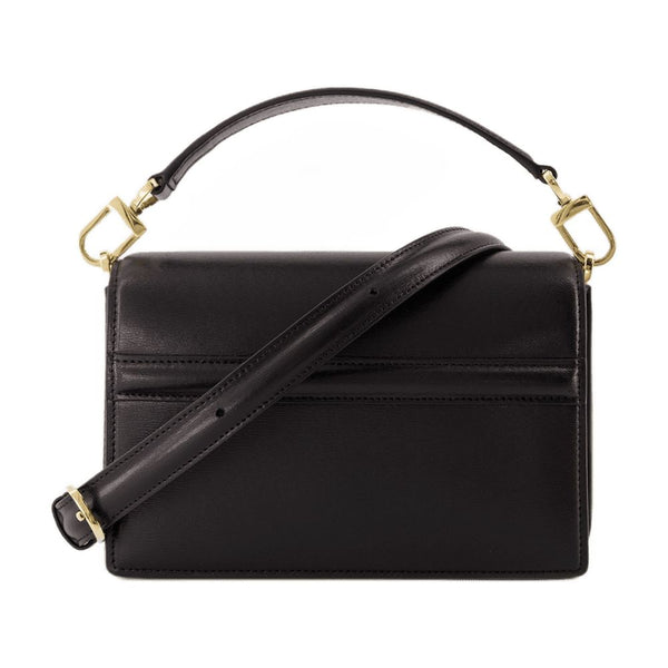Toteme cowhide shoulder bag in black