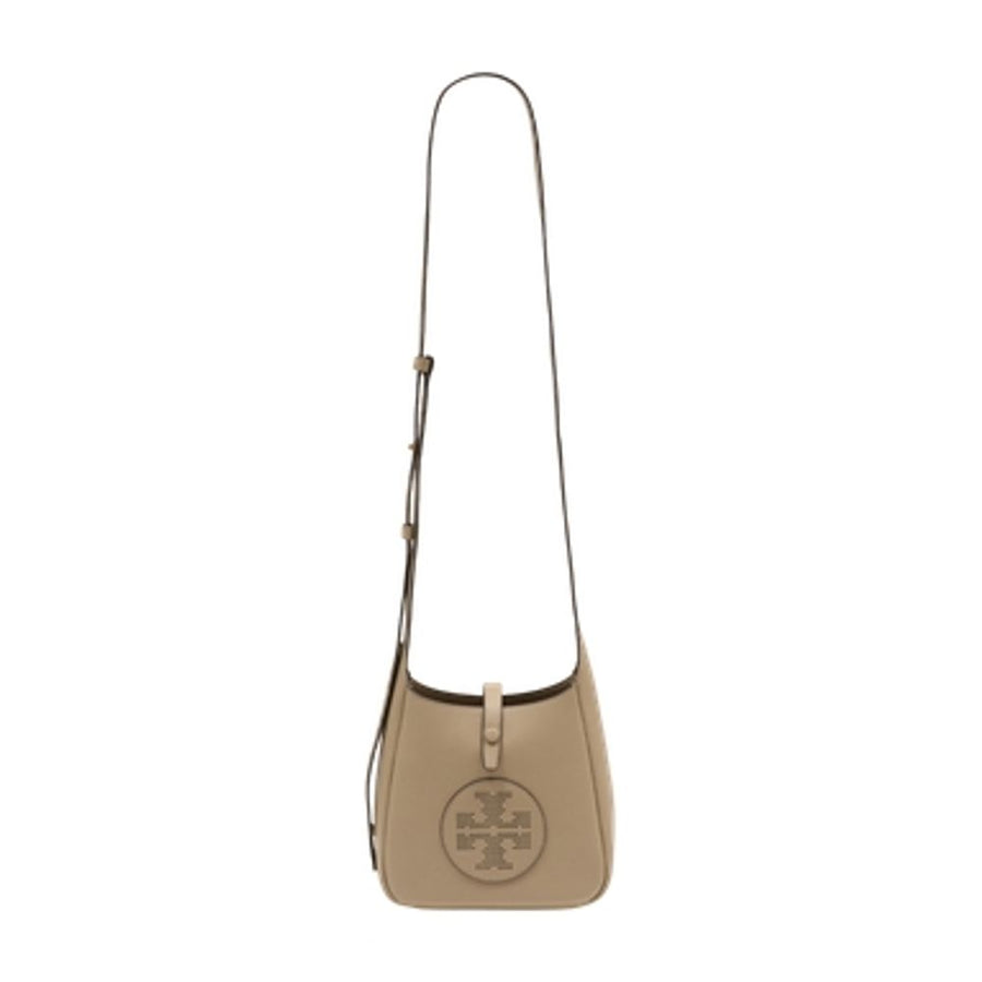 Tory Burch calfskin shoulder bag in beige