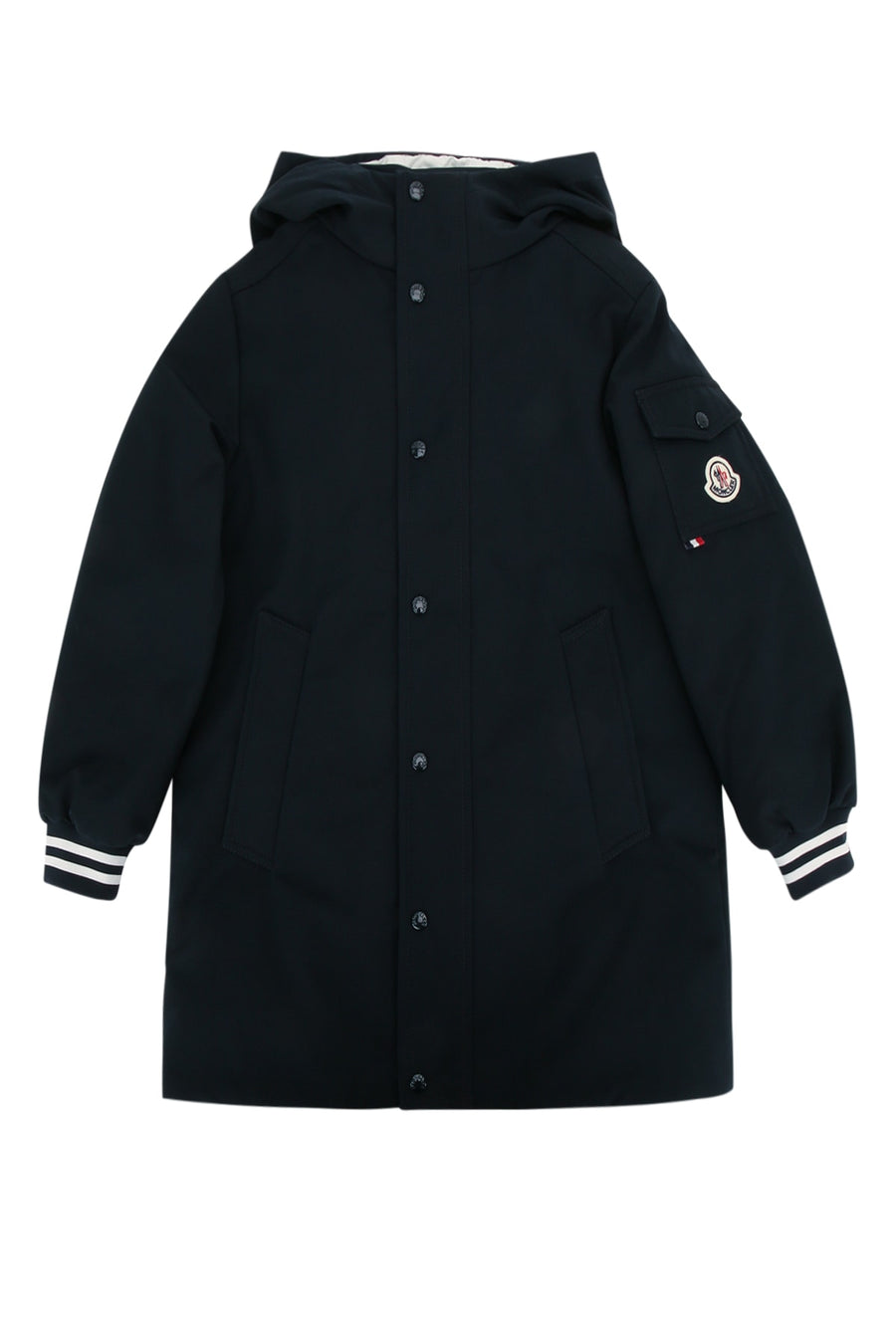 Ever Long Parka Navyblue Polyamide O Nylon Giubbini