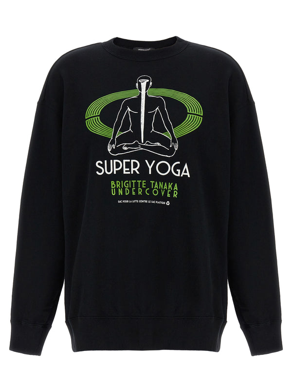 Undercover 100% cotton sweatshirt in black