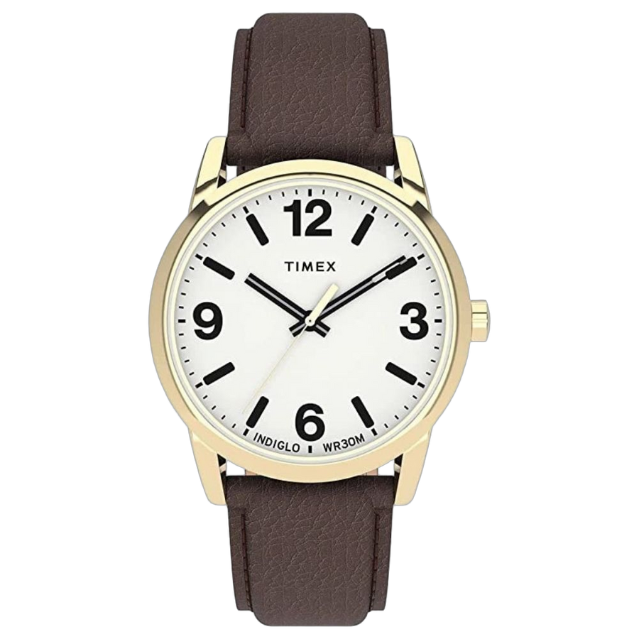 Timex Stainless steel case watch in white