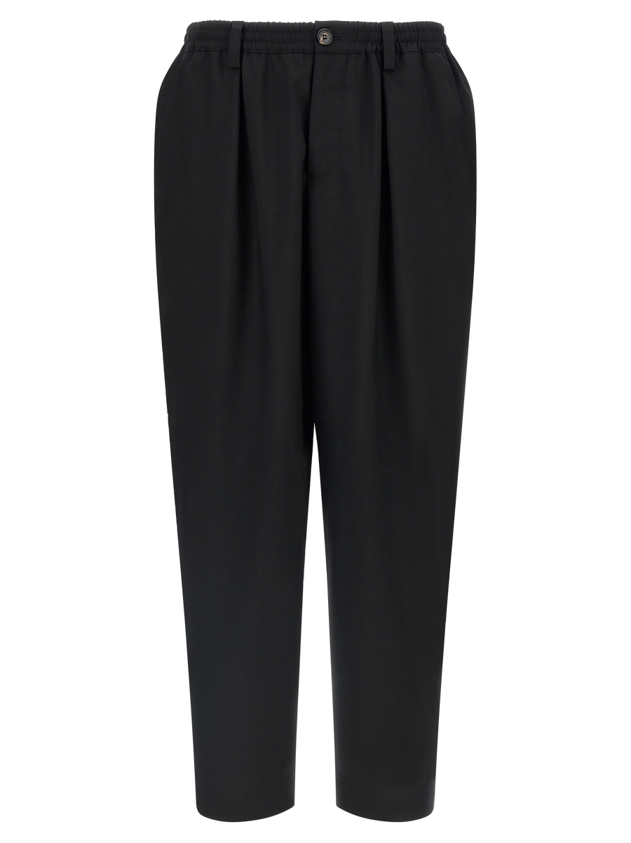 Marni 100% Virgin Wool trousers in black