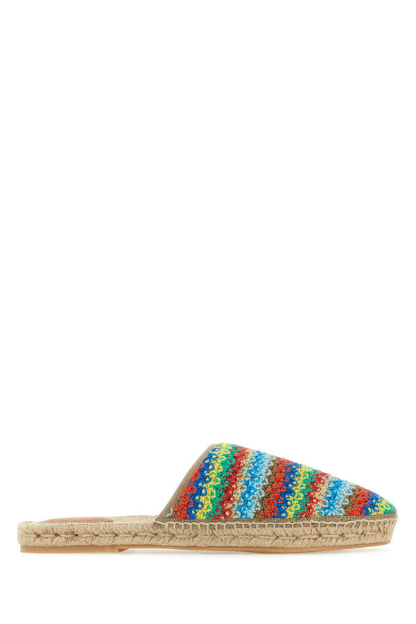 Alanui Exterior: 100% Cotton espadrille in multicolor