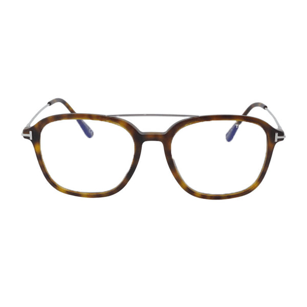 Tom Ford Acetate frame with clear blue light lenses eyeglasses in brown