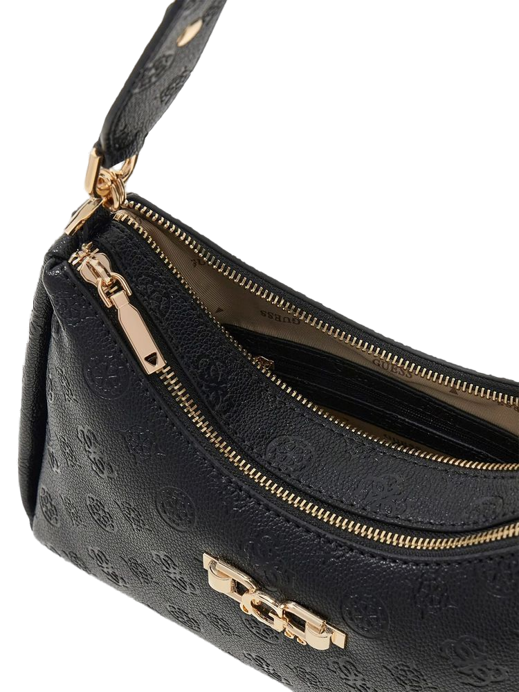 Guess 100% Polyurethane shoulder bag in black